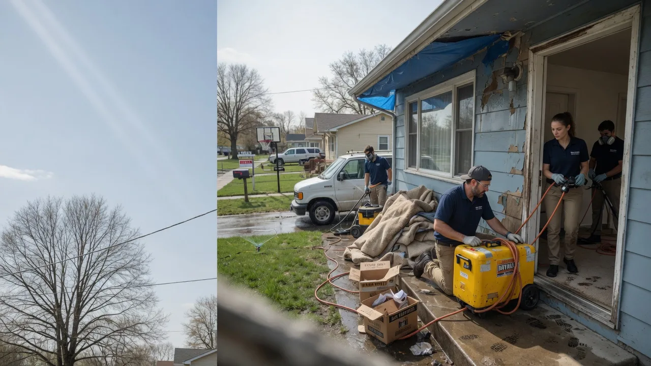 Basement Flood Cleanup in Athol, ID near me